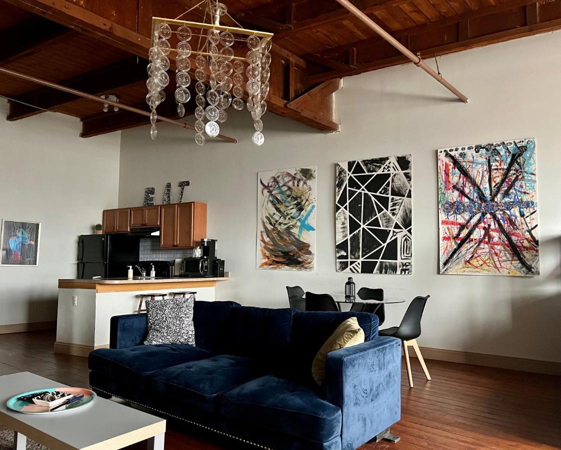 420 Friendly Skyline View Downtown Loft Free Parking Apartment Detroit Exterior photo